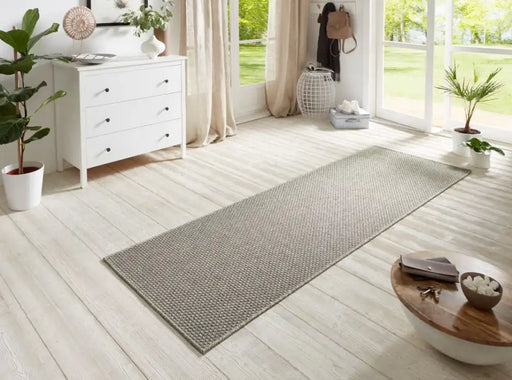 BT Carpet nature runners 104273 light grey Grey Outdoor  Washable Rug.