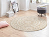 Hanse Home celebration 105505 ivory Ivory Living Room Geometric Rug.
