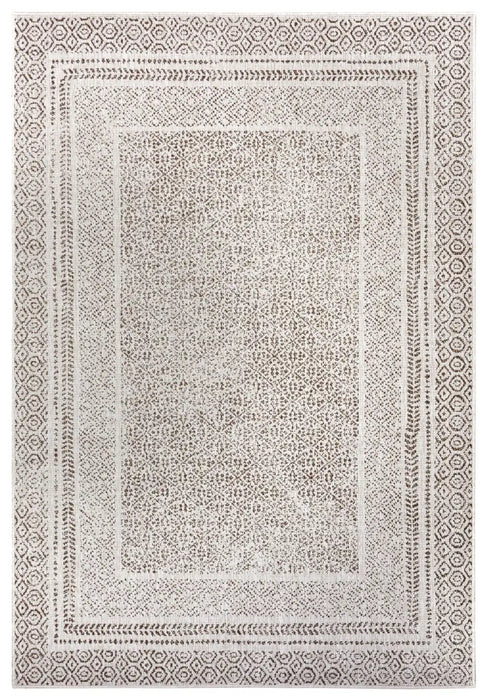 Lucy Lauren 2 pops double sided indoor outdoor 105506 linen Beige Living Room Flat Weave Rug.
