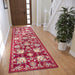 Hanse Home luxor 105633 red Red Living Room  Rug.