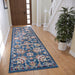 Hanse Home luxor 105634 blue  Living Room  Rug.