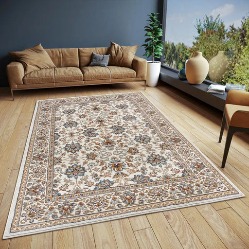 Hanse Home luxor 105636 cream Cream Living Room  Rug.