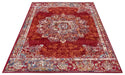 Hanse Home luxor 105638 red Red Living Room  Rug.