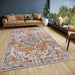 Hanse Home luxor 105645 multi Yellow, Ivory, Multicoloured Living Room  Rug.