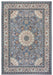Hanse Home flair orient 105715 grey cream Grey Living Room Washable Rug.