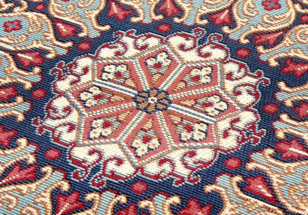 Hanse Home flair orient 105716 red blue Blue, Red Living Room Washable Rug.