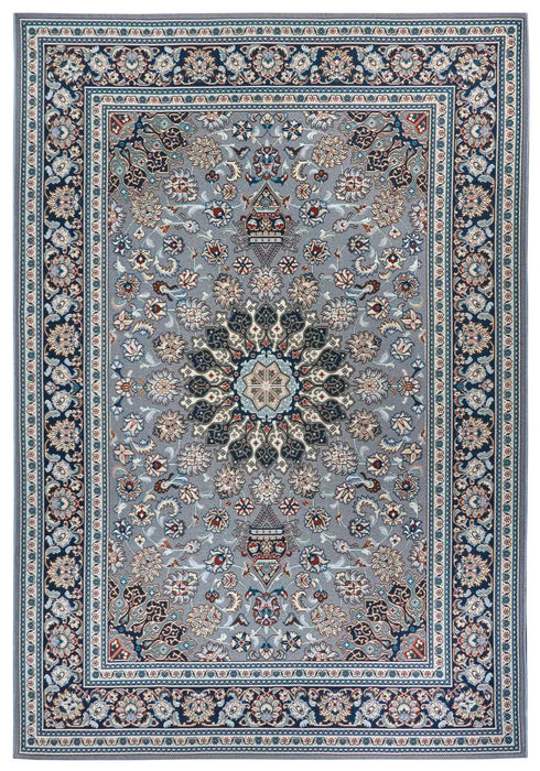 Hanse Home flair orient 105717 grey blue Blue, Grey Living Room Washable Rug.