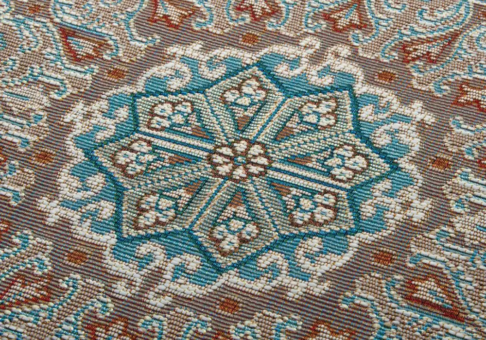 Hanse Home flair orient 105718 cream beige Beige, Cream Living Room Washable Rug.