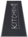 Zala Living cook and clean 105725 kitchen black Black Kitchen   Rug.