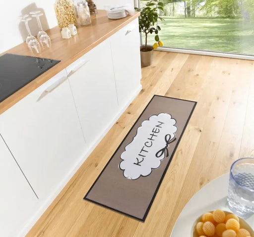 Zala Living cook and clean 105728 kitchen brown Brown Kitchen   Rug.