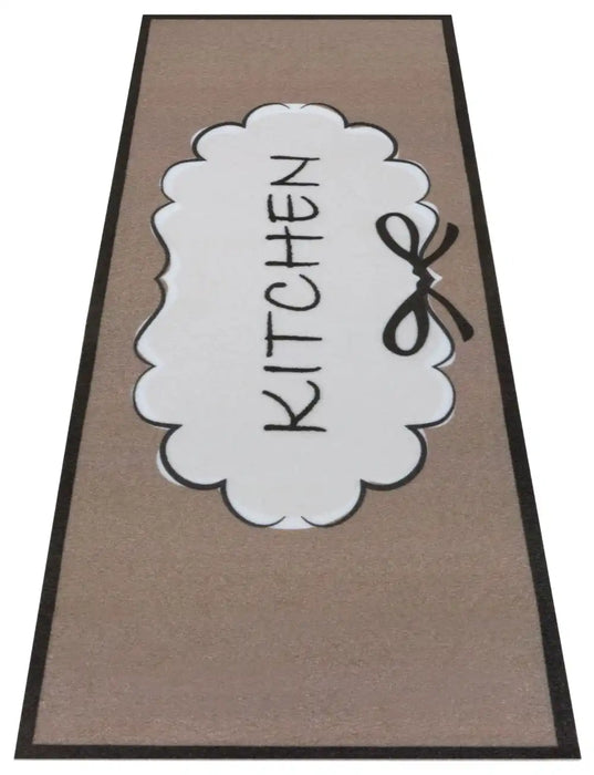 Zala Living cook and clean 105728 kitchen brown Brown Kitchen   Rug.