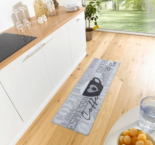 Zala Living cook and clean 105729 coffee grey Grey Kitchen   Rug.