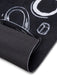 Zala Living cook and clean 105733 coffee Black Kitchen   Rug.