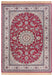 Freundin Home eva 105780 red Ivory, Red Living Room  Rug.