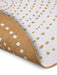 NorthRugs twin reversible circles indoor outdoor 105786 ochre Yellow, Ivory Living Room  Rug.