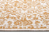 NorthRugs twin 105789 ochre Yellow, Ivory Living Room  Rug.