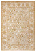 NorthRugs twin 105789 ochre Yellow, Ivory Living Room  Rug.