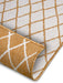 NorthRugs twin 105793 ochre Yellow, Ivory Living Room  Rug.