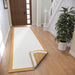NorthRugs twin 105796 ochre Yellow, Ivory Living Room  Rug.