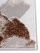 Hanse Home shine 105821 white brown Brown, Ivory Living Room  Rug.