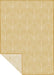 Hanse Home pangli indoor outdoor 105849 ochre Yellow Living Room Geometric Rug.