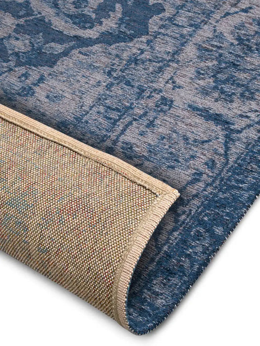 Hanse Home catania 105888 blue Blue Living Room  Rug.