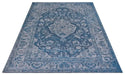 Hanse Home catania 105888 blue Blue Living Room  Rug.