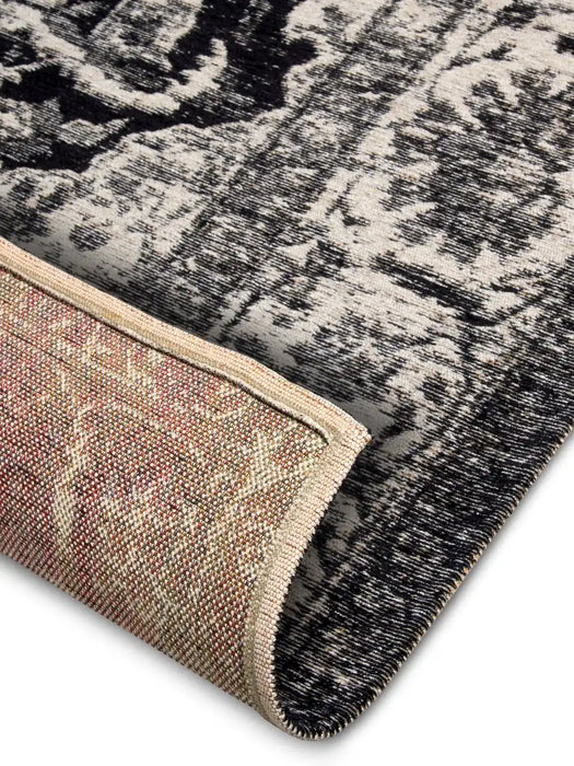 Hanse Home catania 105890 black Black Living Room  Rug.