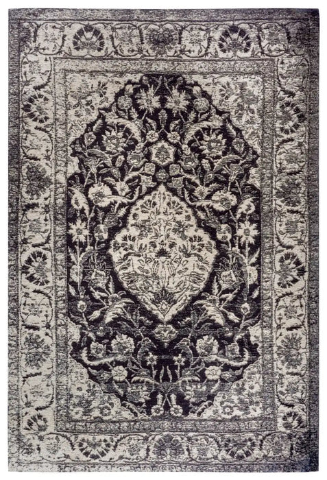 Hanse Home catania 105890 black Black Living Room  Rug.