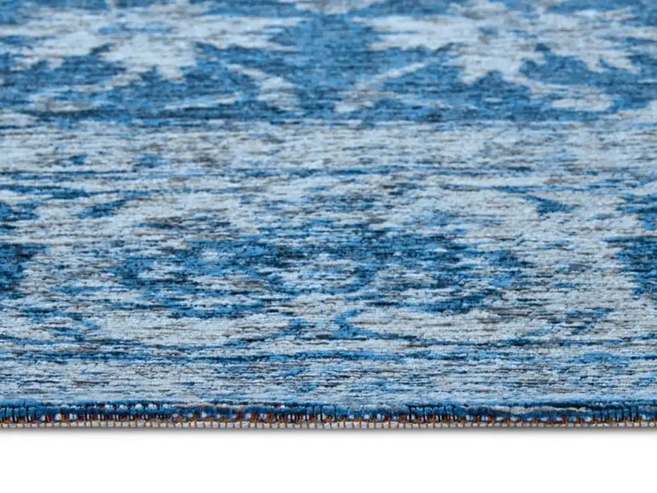 Hanse Home catania 105891 blue Blue Living Room  Rug.