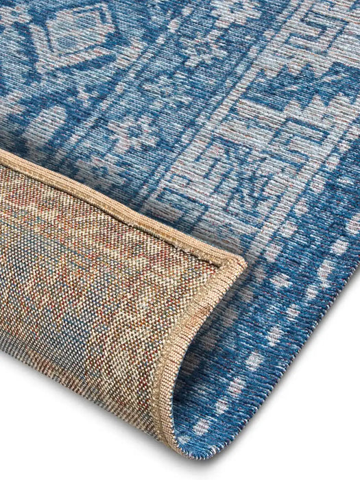 Hanse Home catania 105894 blue Blue Living Room  Rug.