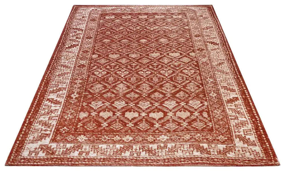 Hanse Home catania 105896 terra Orange Living Room  Rug.