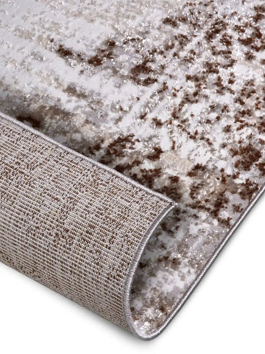 Hanse Home shine 105917 cream brown Brown, Cream Living Room  Rug.