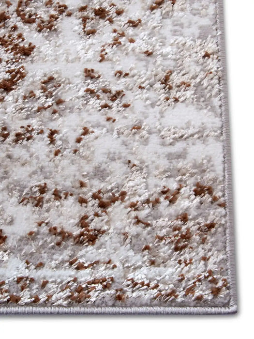 Hanse Home shine 105917 cream brown Brown, Cream Living Room  Rug.