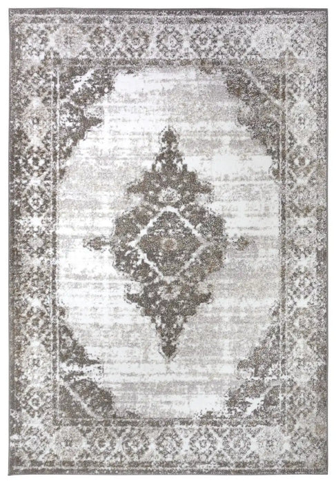 Hanse Home shine 105918 cream black Black, Cream Living Room  Rug.