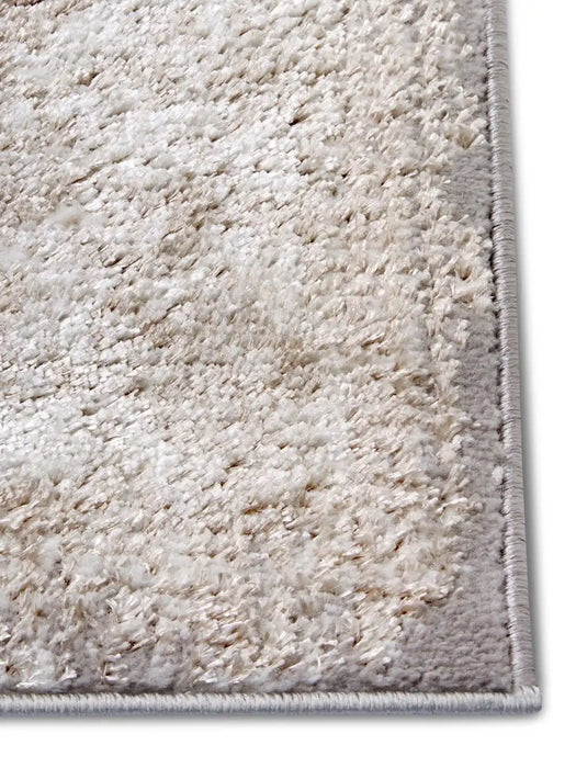 Hanse Home shine 105919 white cream silver Cream Living Room  Rug.