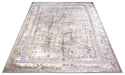 Hanse Home shine 105919 white cream silver Cream Living Room  Rug.