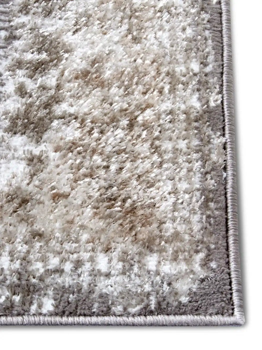 Hanse Home shine 105920 white cream silver Cream Living Room  Rug.