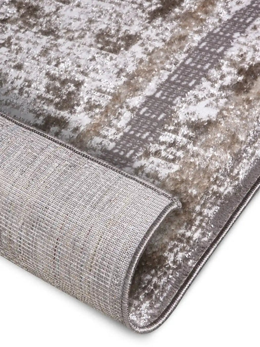 Hanse Home shine 105920 white cream silver Cream Living Room  Rug.