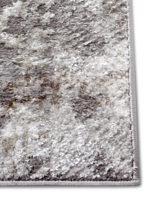 Hanse Home shine 105924 grey brown Brown, Grey Living Room  Rug.