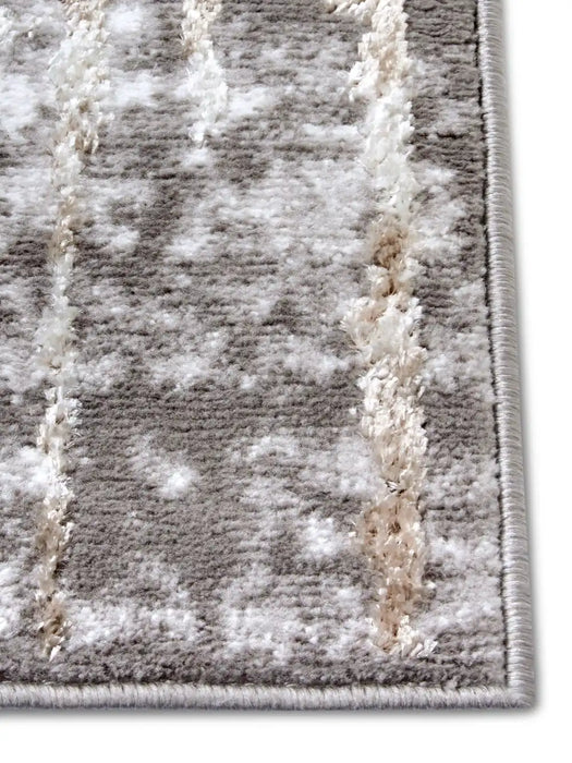 Hanse Home shine 105925 cream grey Grey, Cream Living Room  Rug.