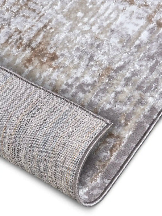 Hanse Home shine 105925 cream grey Grey, Cream Living Room  Rug.