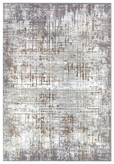 Hanse Home shine 105925 cream grey Grey, Cream Living Room  Rug.