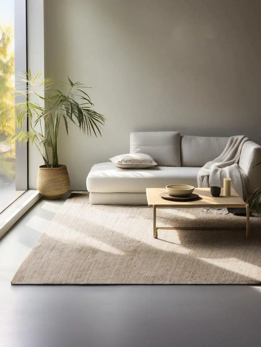 Hanse Home handloom 1 105961 beige Beige Living Room Natural Fibre Rug.