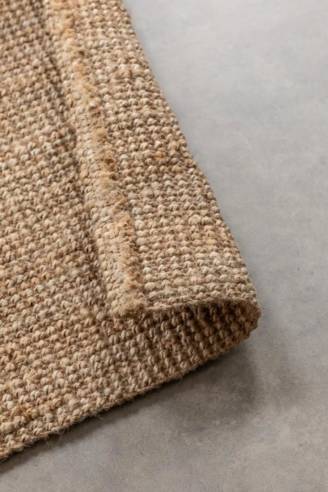 Hanse Home boucl 105974 natural golden Brown, Beige Living Room Natural Fibre Rug.