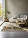 Nouristan herat 2 105984 mint Green Living Room  Rug.