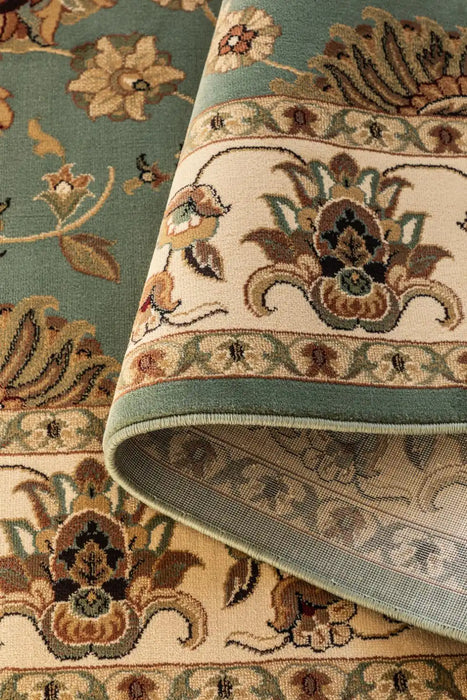 Nouristan herat 2 105984 mint Green Living Room  Rug.