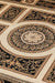 Nouristan herat 2 105989 black cream Black, Ivory Living Room  Rug.