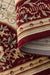 Nouristan herat 2 105994 red cream Ivory, Red Living Room  Rug.