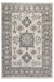 Hanse Home terrain 106002 cream grey Grey, Ivory Living Room Moroccan Rug.